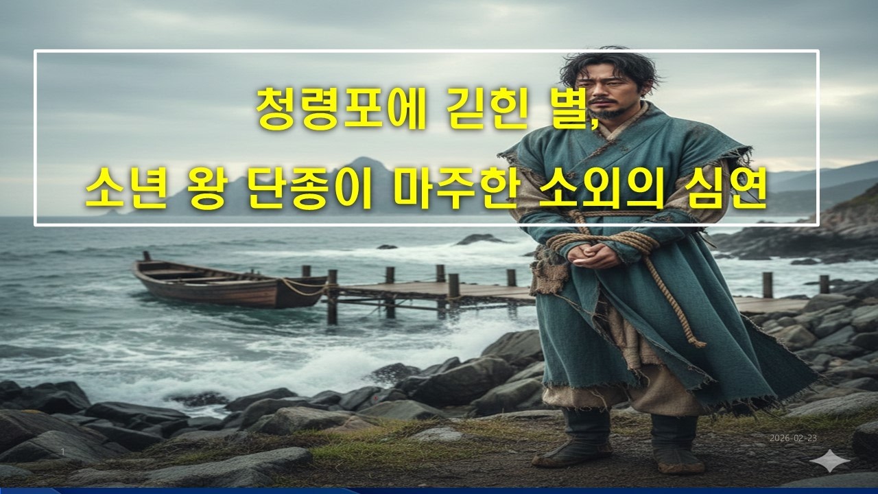 4. 소외감 #5: 청룡포에 갇힌 별, 소년 왕 단종이 마주한 소외의 심연