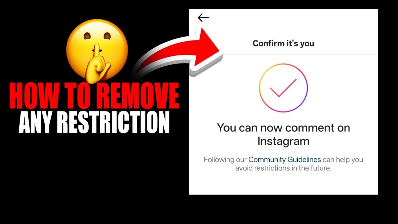 How To Remove Instagram Restrictions After Violation | Confirm It’s You Fix