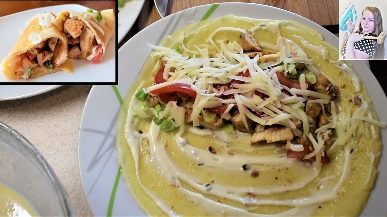 Соленые блины, вкусный обед готов за считанные минуты. Ни дрожжей, ни брожения.