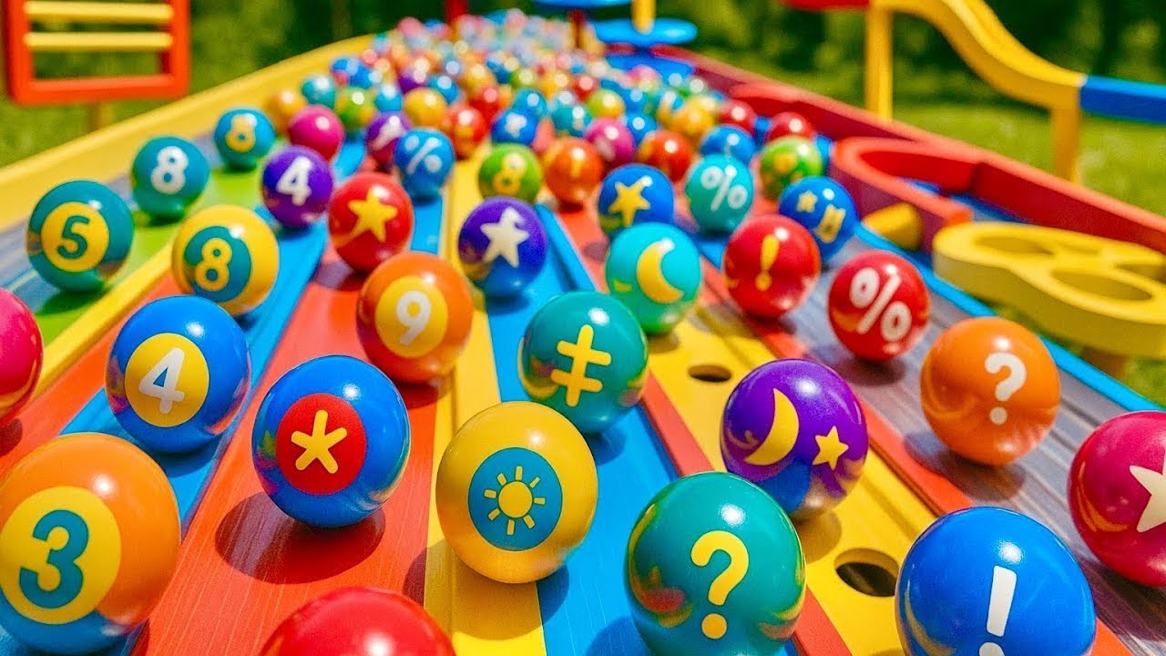 Marble Run Race ASMR Rollercoaster Crystal and Meditation Chimes 8
