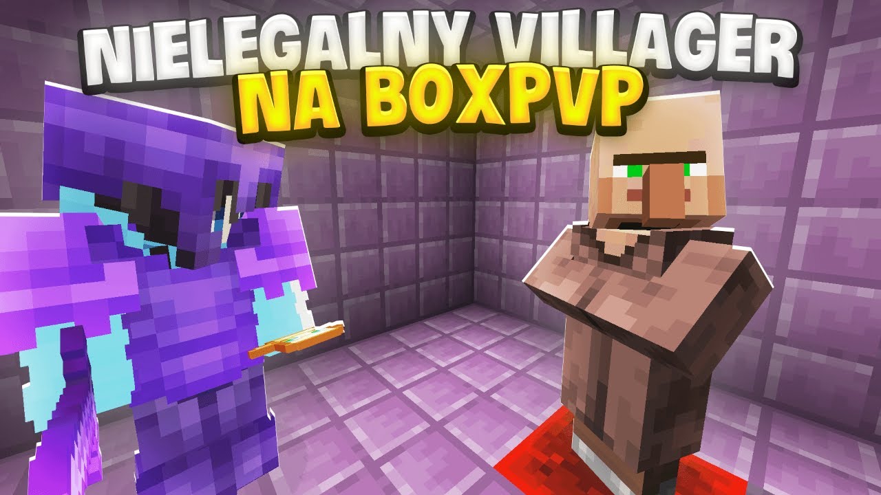 NIELEGALNY OP VILLAGER NA SERWERZE BOX  PVP