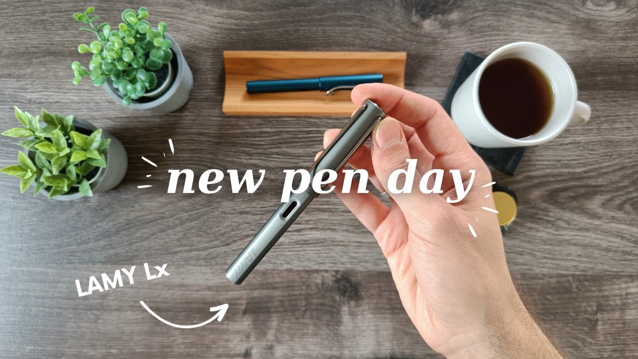 LAMY Lx Ruthenium | New Pen Day
