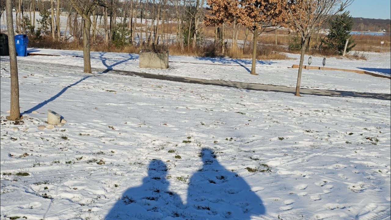 Lowest temperature but Beautiful Snowy Sunny day. 
