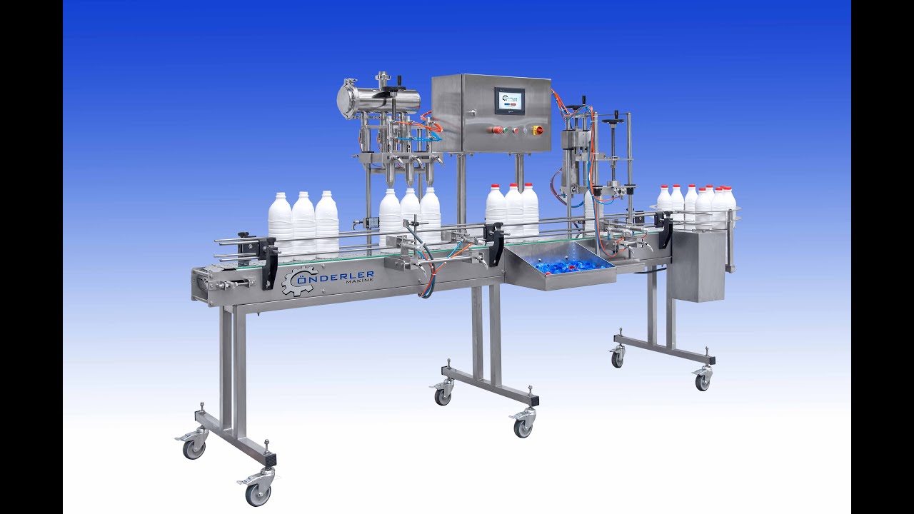 YARI OTOMATİK ŞİŞE DOLUM MAKİNESİ/www.onderlermakine.com