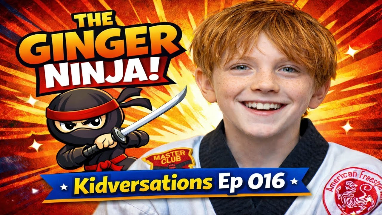 Kidversations Ep 016 - Gabriel Thomas, The Ginger Ninja