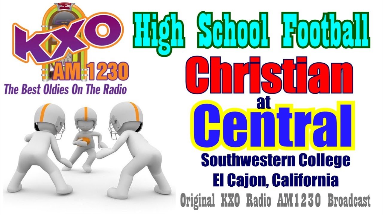 Christian at Central in CIF Playoff Action Saturday Nov 29, 2025 Listen Live at 3:00pm