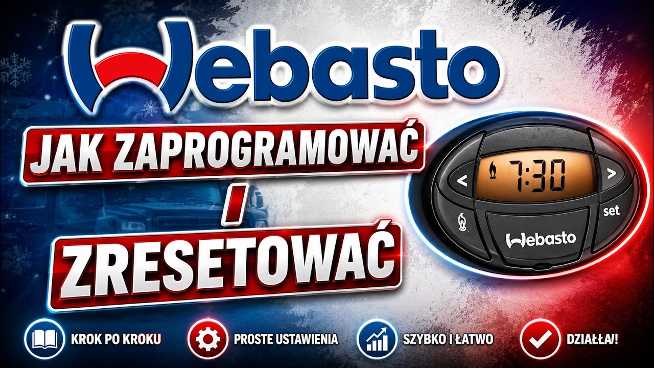 Webasto Thermo Top Programowanie i resetowanie  1533