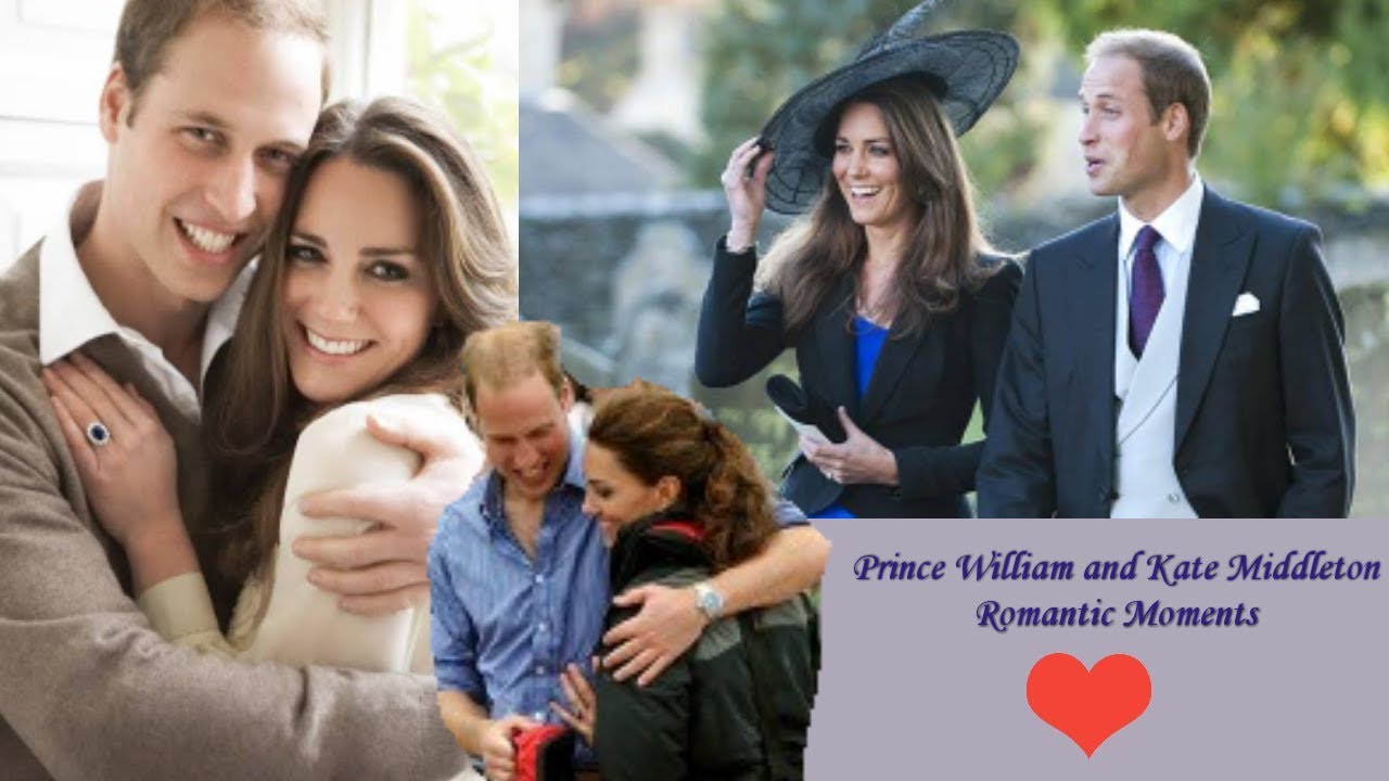 Prince William and Kate Middleton Romantic Moments - Royal Couple