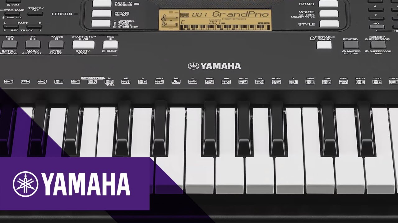 Yamaha PSR-E363 Características principales | Keyboards | Yamaha Music | Español