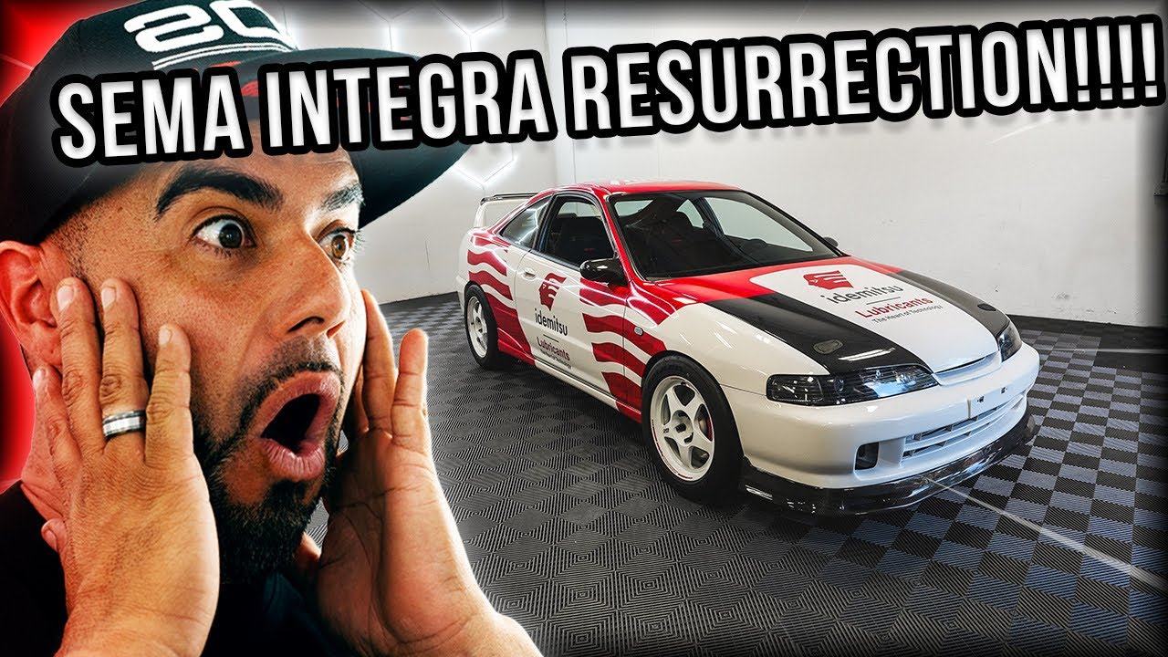 Сборка грандиозного полноприводного монстра Acura Integra K24 — полная реставрация @throtl