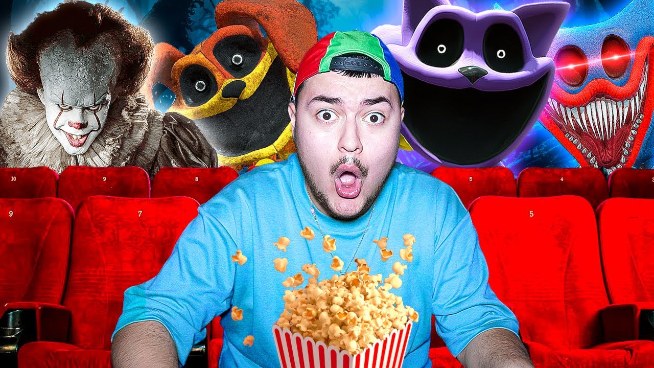 SURVIVRE DANS UN CINÉMA HANTÉ A 3H00 DU MATIN ! Catnap et Ça le Clown attaque SouKa !