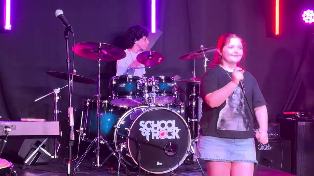 Tomas on the drums - School of Rock Clermont - HouseBand - March 7th 2026