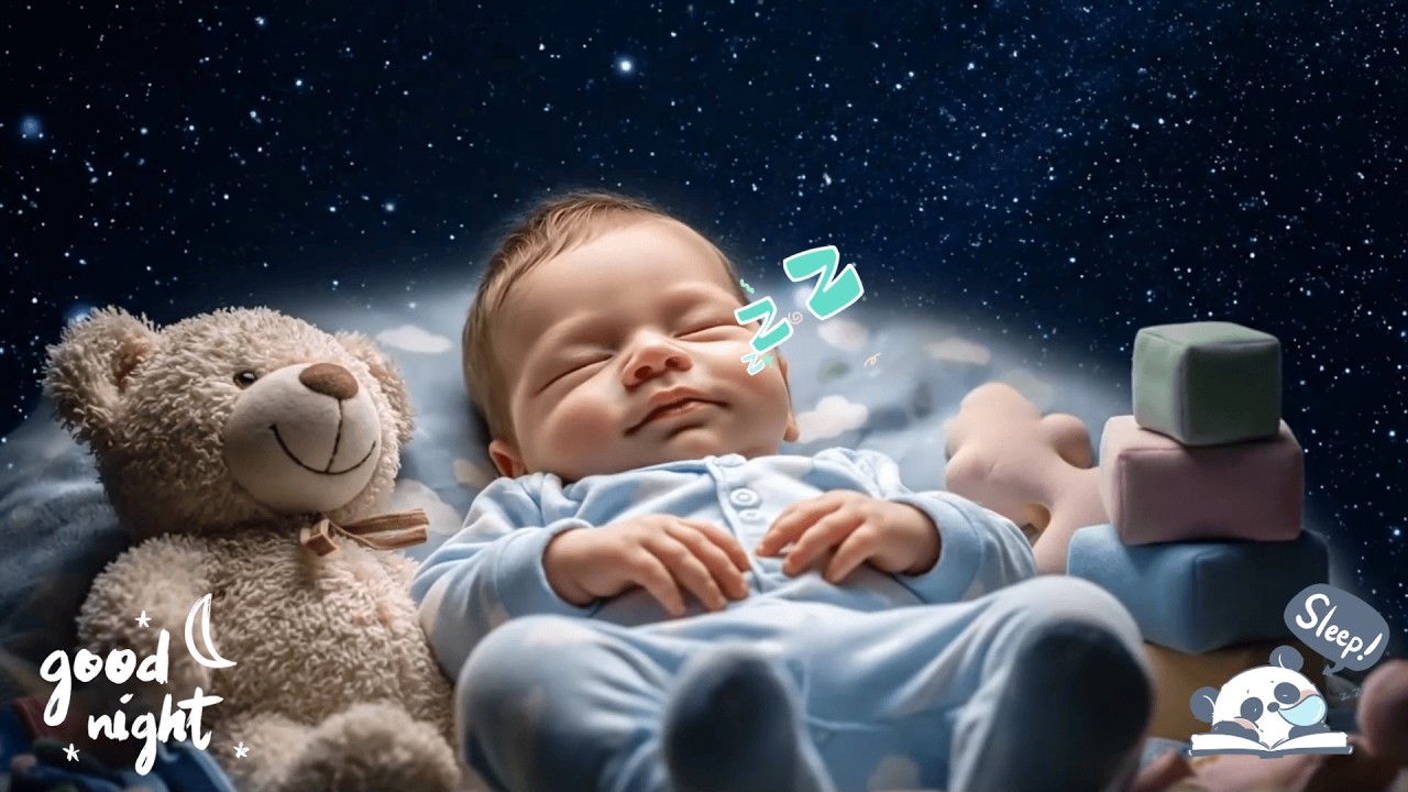 Baby Sleep Aid in 3 Minutes 🎶 Mozart & Brahms Lullaby for Instant Relaxation and Deep Sleep