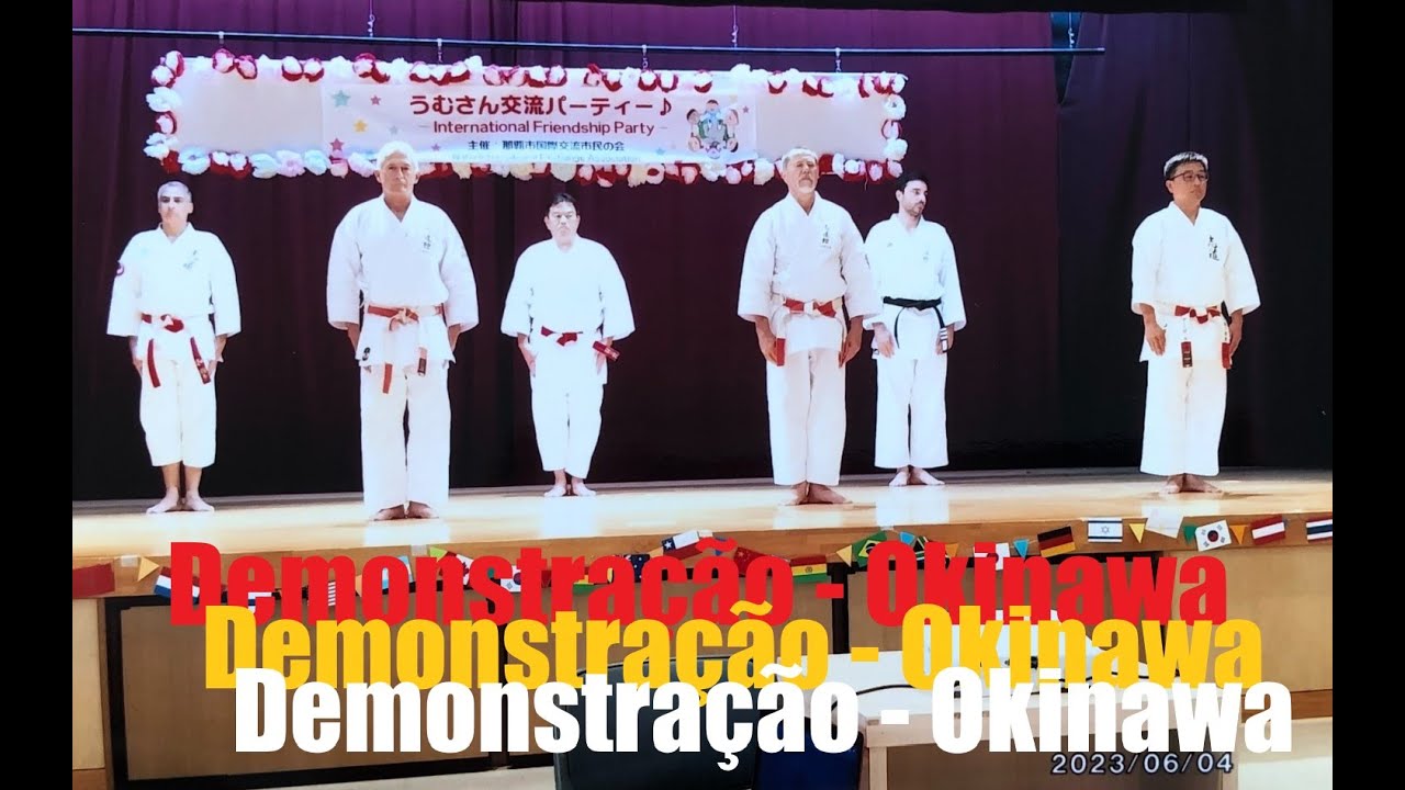 Demonstração no evento comemorativo 