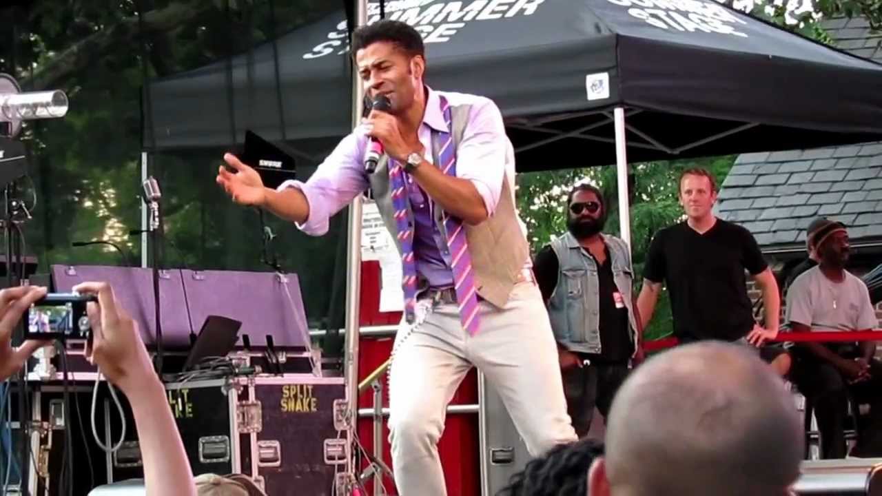 Eric Benet Performing 