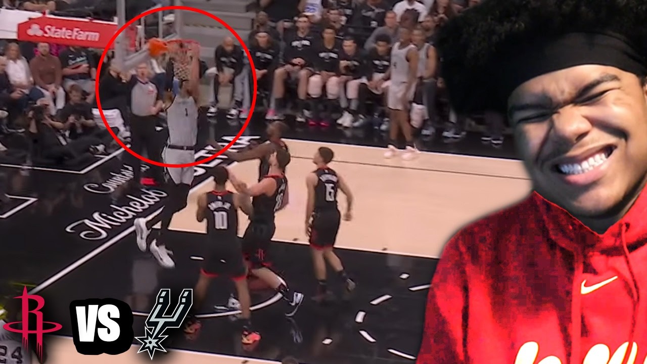 ITS LEVELS... ROCKETS at SPURS FULL GAME HIGHLIGHTS REACTION