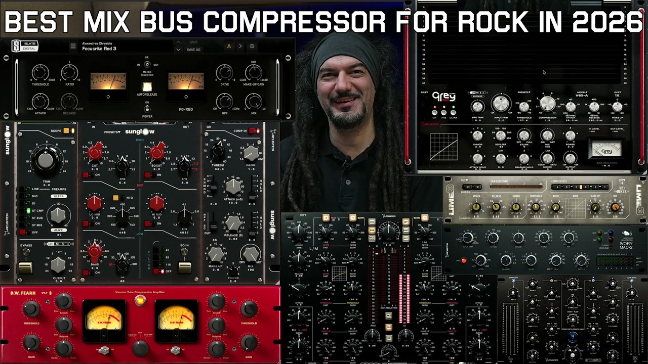 Best Mix Bus Compressor for Rock in 2026 | The Sierra Sessions