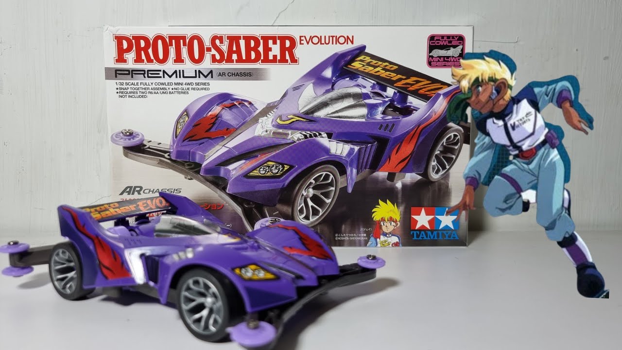 Tamiya Proto Saber Evolution Premium | Unboxing Dan Rakit (AR Chasis)