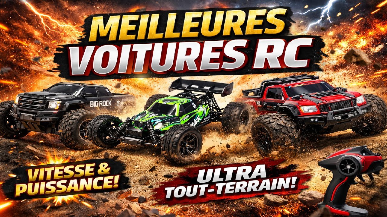 🔥 CES VOITURES RC SONT DES MONSTRES | PUISSANCE, SAUTS & FUN GARANTI !