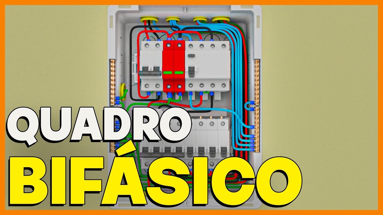 COMO MONTAR QUADRO BIFÁSICO TN-S COM DR E DPS