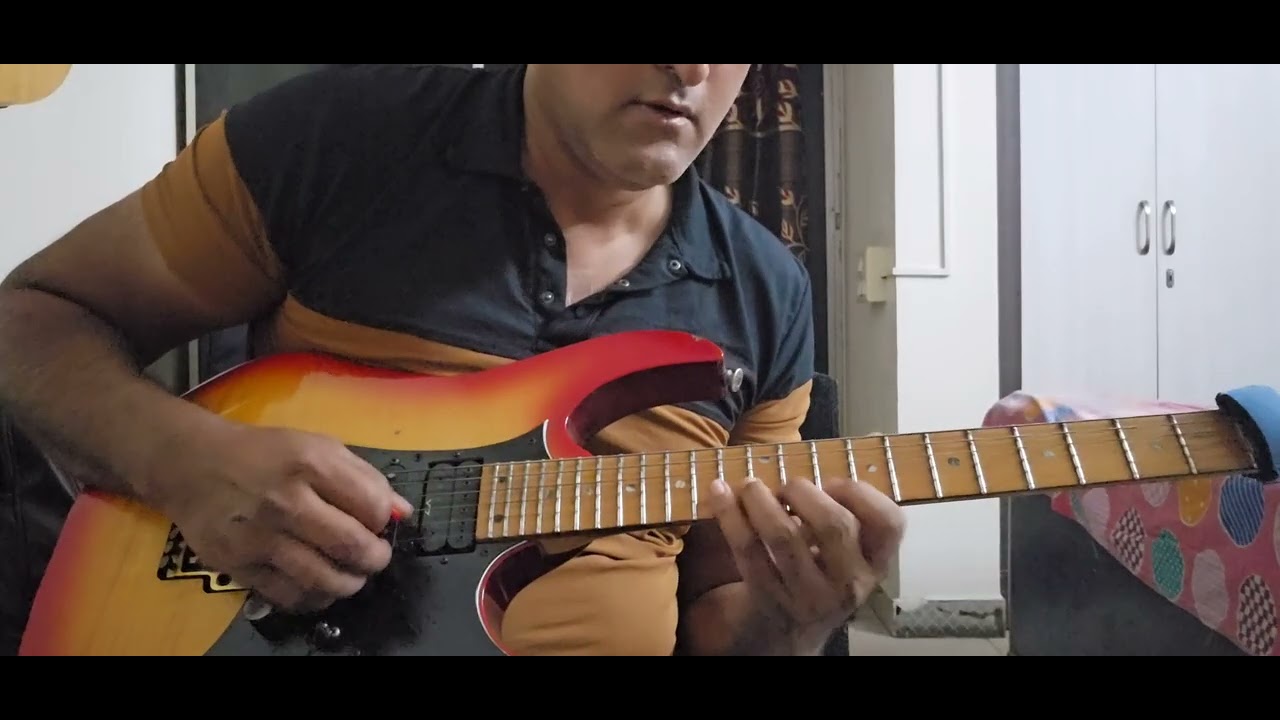 How to shred on 2 strings | Key of Am | 