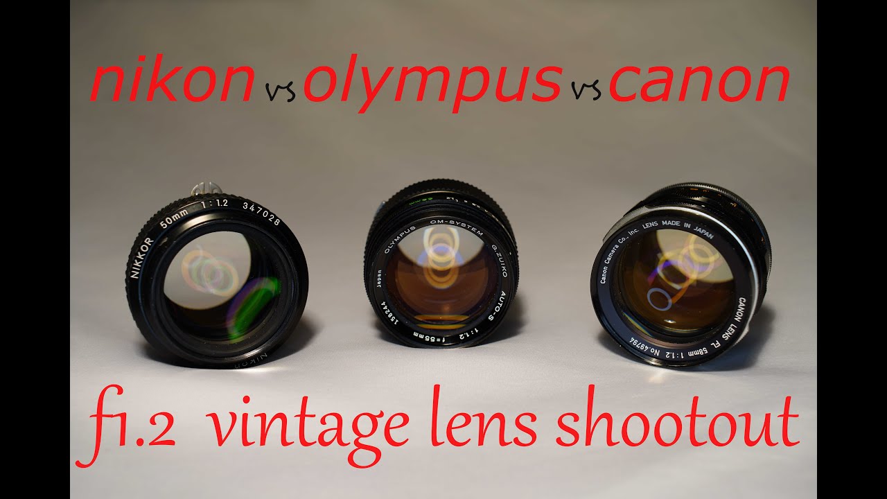 Which is the best vintage F1.2 lens ? #vintagelenses