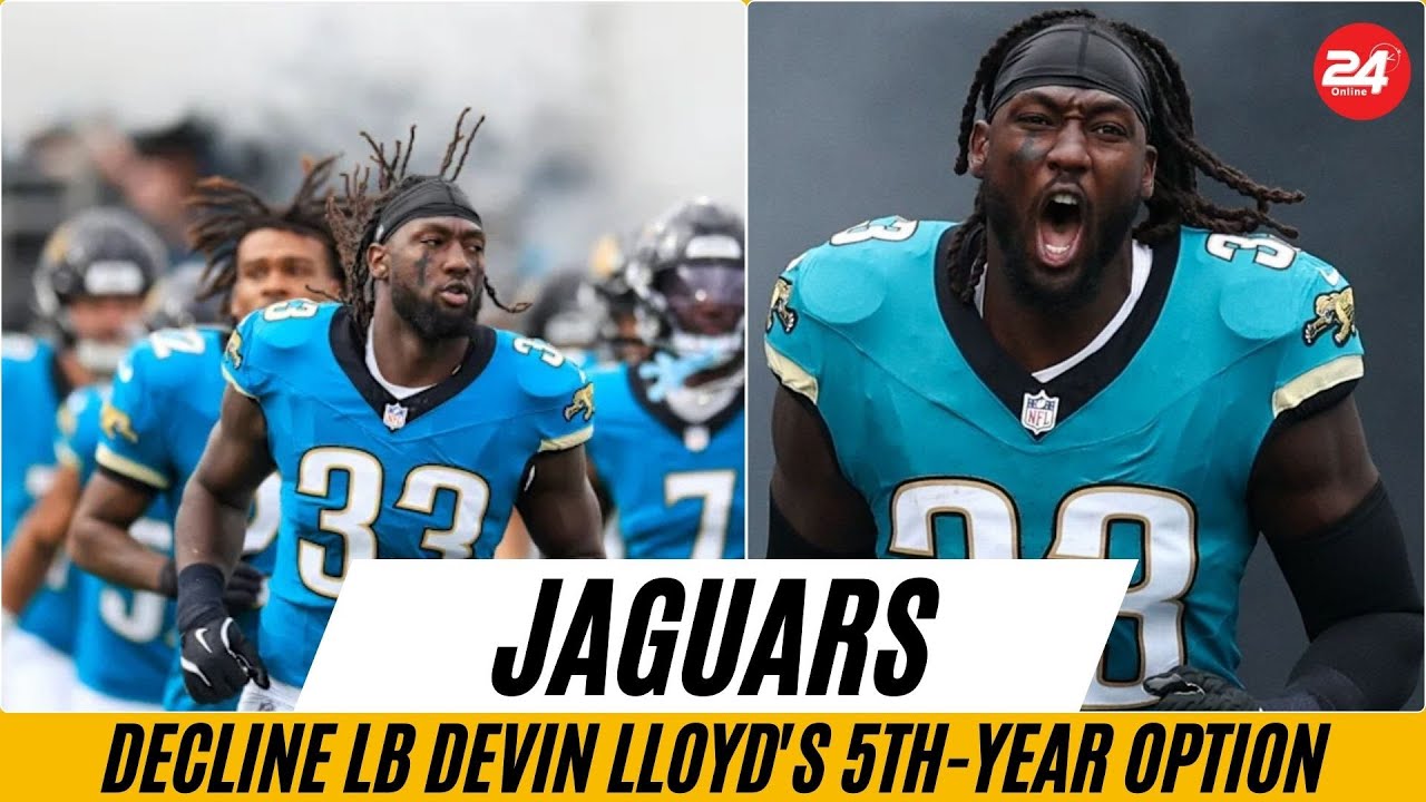 Jaguars Decline LB Devin Lloyd's 5th-Year Option