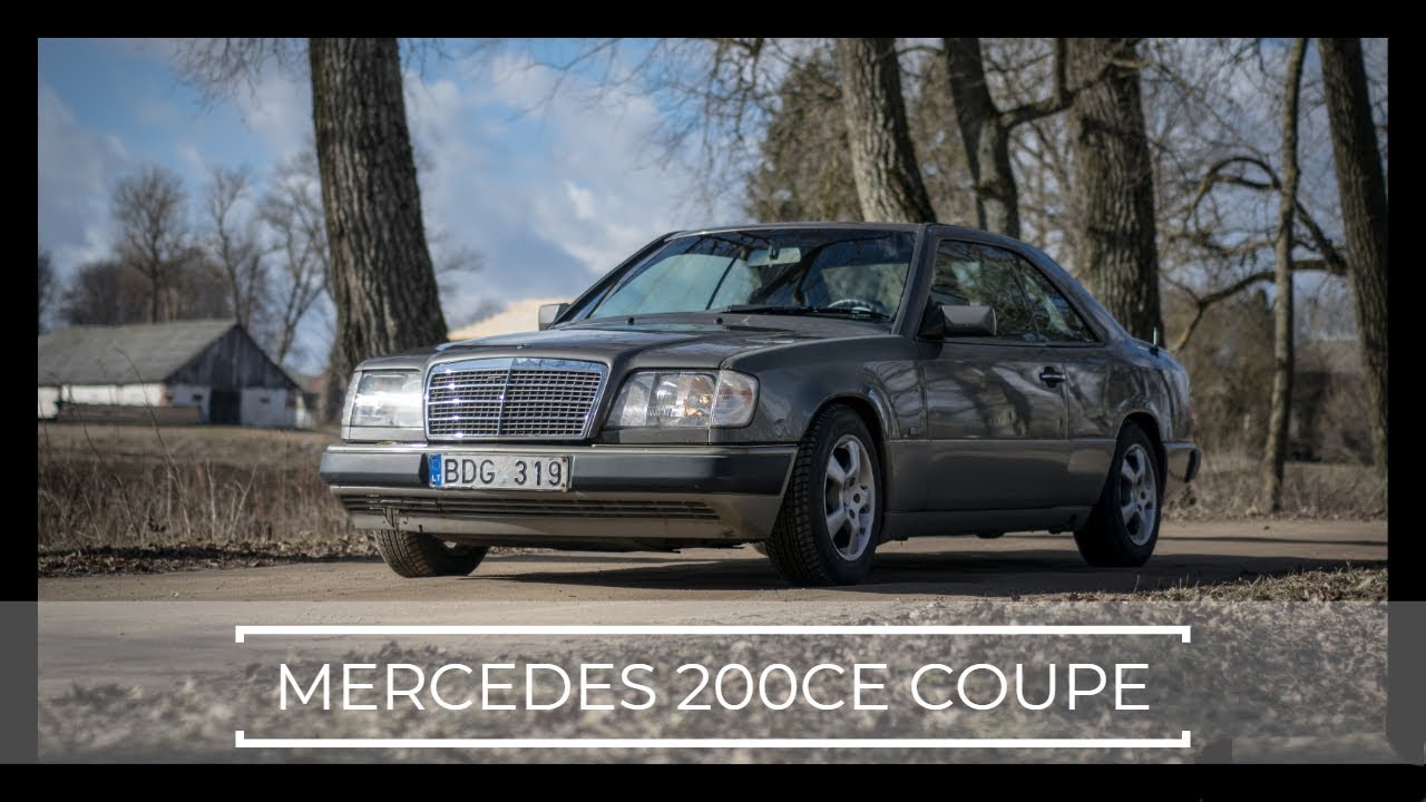 Mercedes 200CE Coupe (C124) Review + Drone Crash