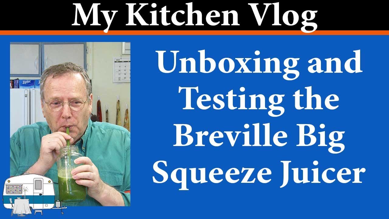 Unboxing and testing my new Breville Big Squeeze juicer