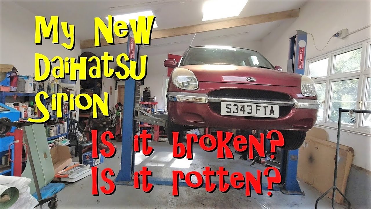 My new Daihatsu Sirion - Broken? Rotten? Let's find out!