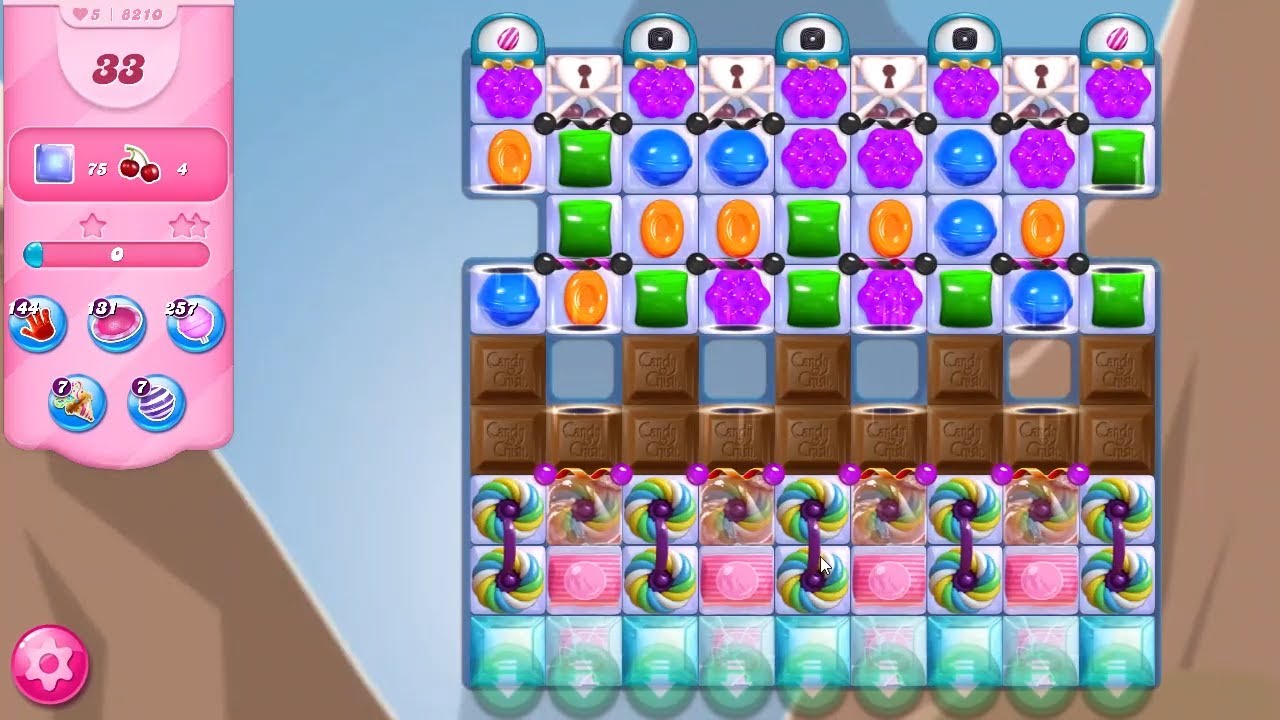 Candy Crush Saga Level 8210 NO BOOSTERS