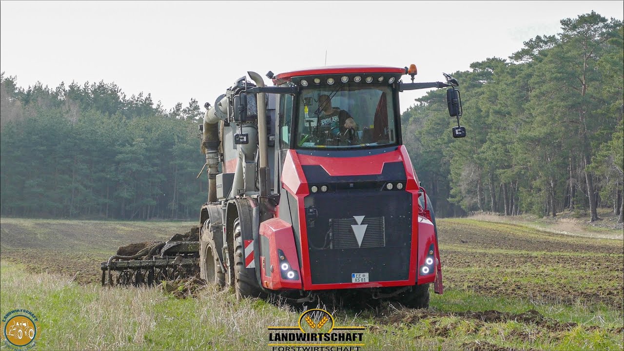 Gülle fahren & Einarbeiten Holmer Terra Variant 585 I 6m Scheibenegge & 4 Güllewagen - Gülle 2021