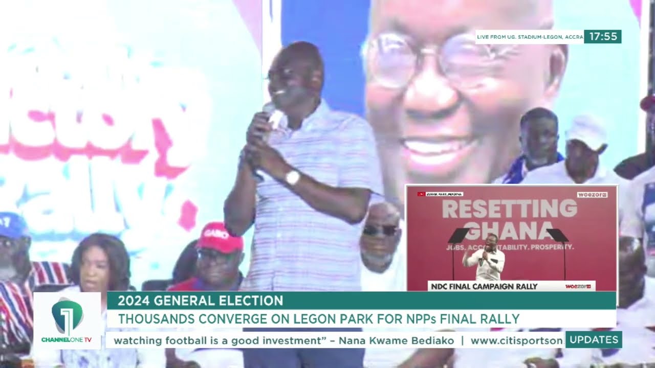 Kennedy Agyapong’s Passionate Plea at NPP Final Rally: ‘Disgruntled Members, Go Out and Vote!’ 🔥🇬🇭