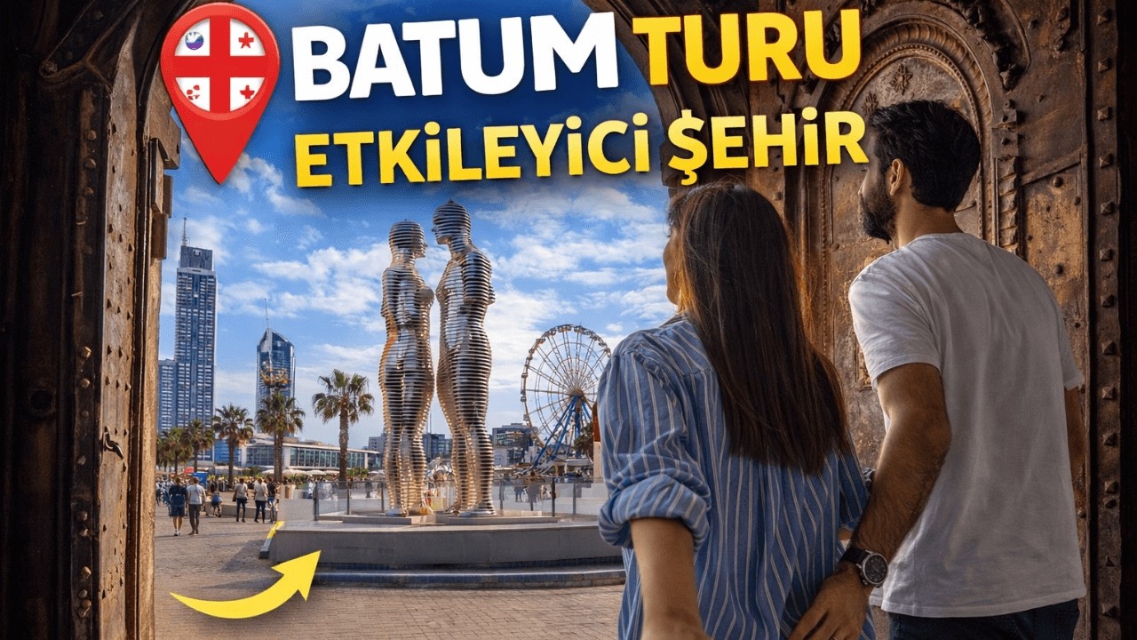 Batum’a Gittik! 1 Günde Batum’da Neler Yaşadık? 🇬🇪 Karavanvlog