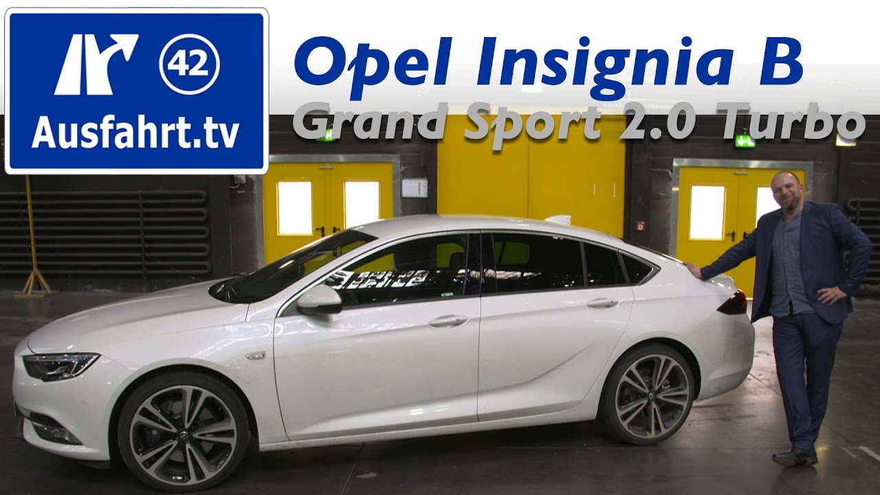 2017 Opel Insignia Grand Sport 2.0 Turbo AWD AT8 - Fahrbericht der Probefahrt  Test   Review