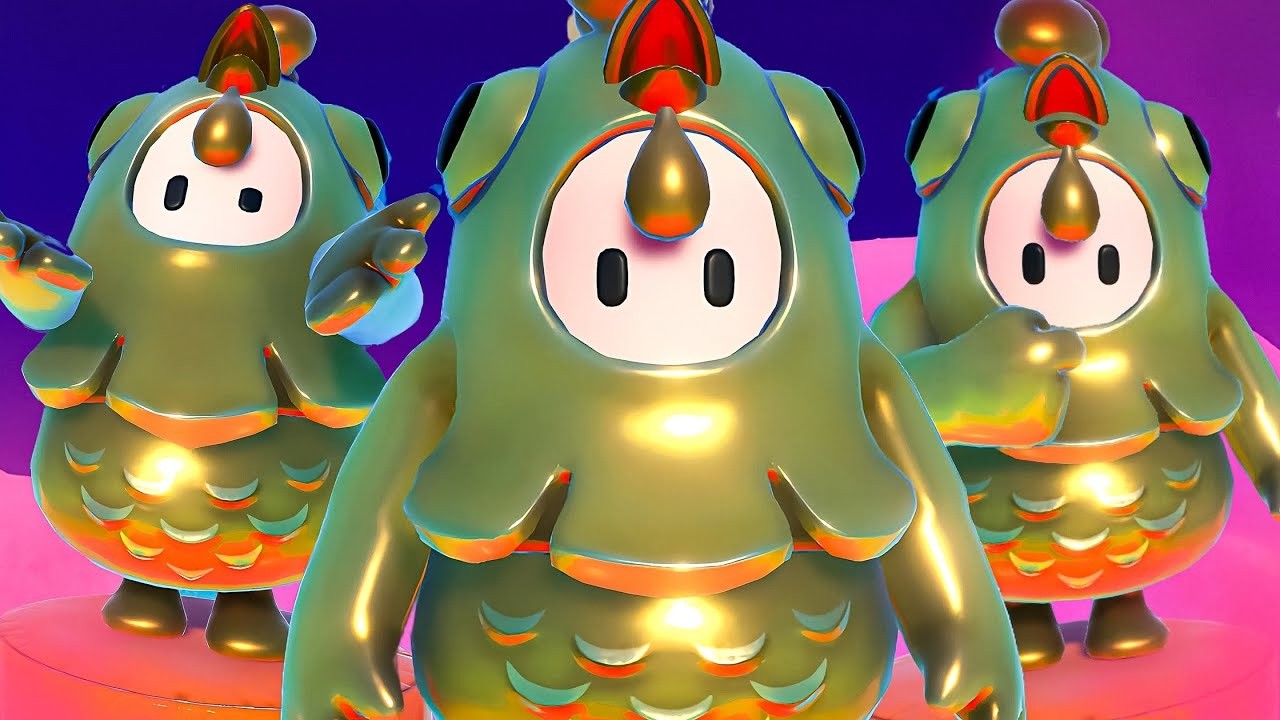 Fall Guys Gold Chicken Gameplay Gone Wrong