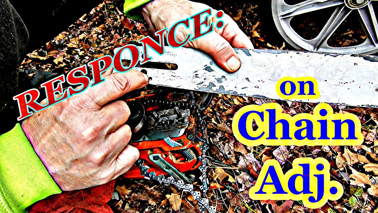 Chainsaw Tips - Tightening Chain on Two Saws, Warm Restarts, Cleaning, etc.