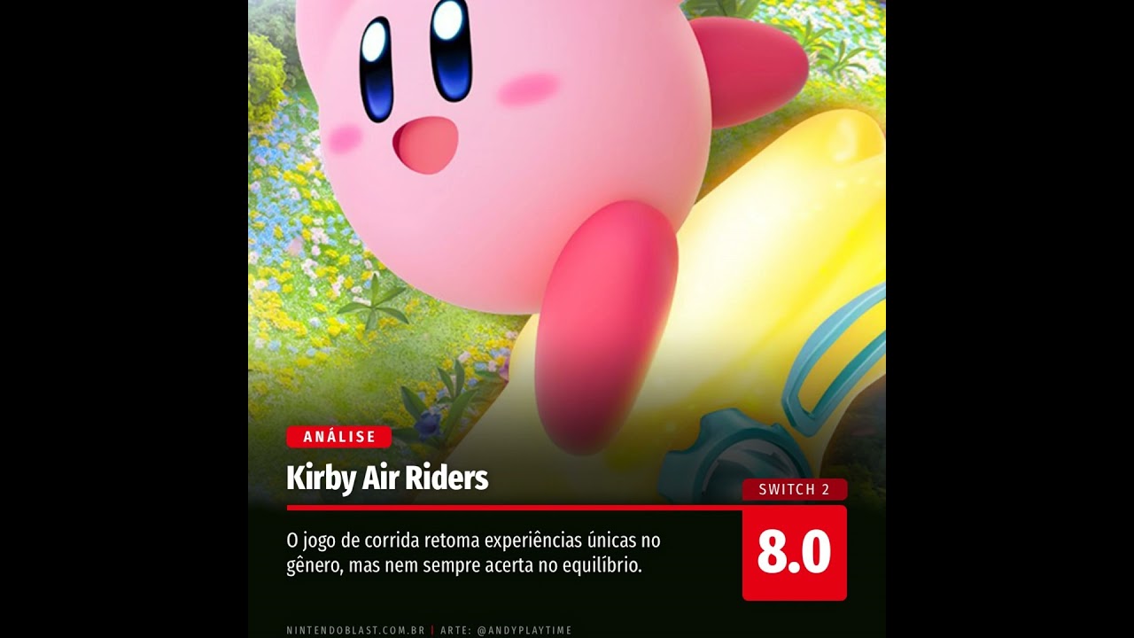 Análise: Kirby Air Riders realça a diversão e a bagunça de seu antecessor