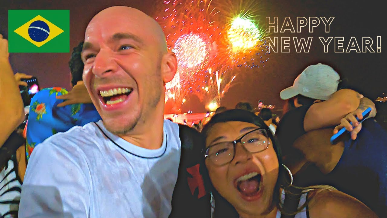 This is the world's BEST New Years Celebration! Copacabana, Brazil 🇧🇷