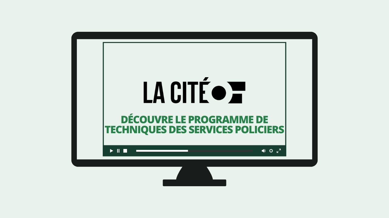 Découvre le programme de Techniques des services policiers de La Cité