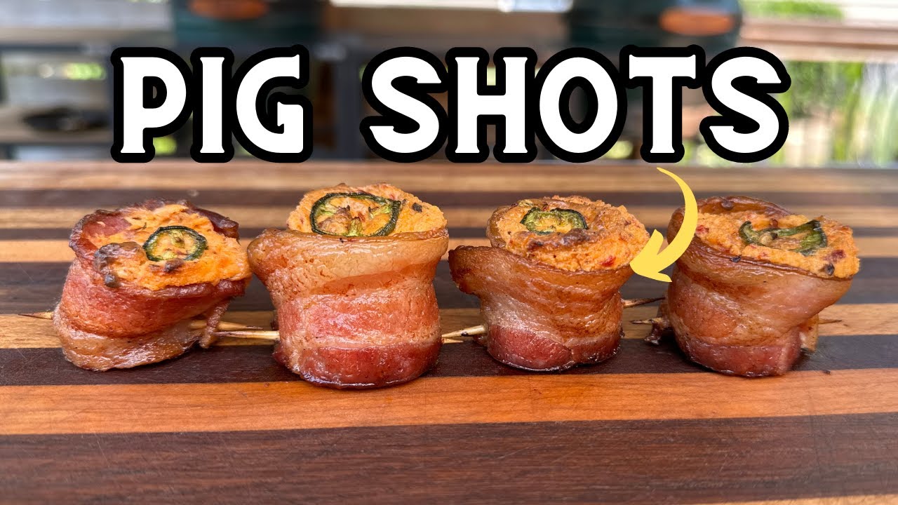 You have to try these bbq pig shots
