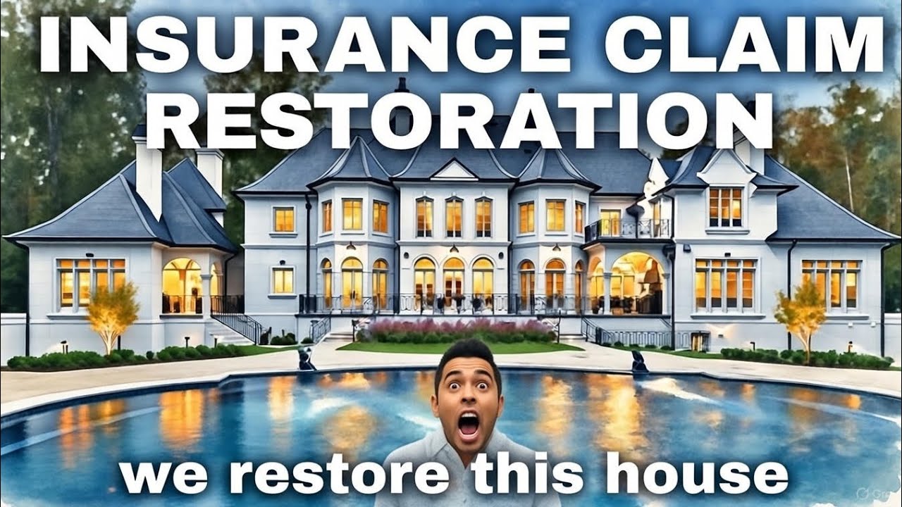 We Restore This House for Our Client | INSURANCE CLAIM RESTORATION 