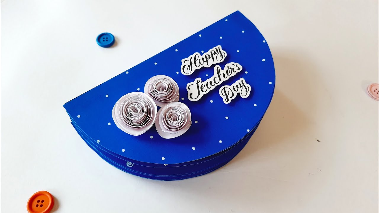 Teacher's Day Special | Beautiful Scrapbook for Teacher's Day | Happy Teacher's Day Card | Tutorial