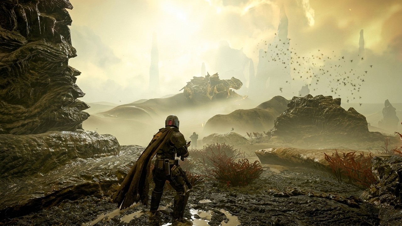 Helldivers 2 – Oshaune Mission 4K PS5 Pro | Hive Lord Killed (No Commentary)