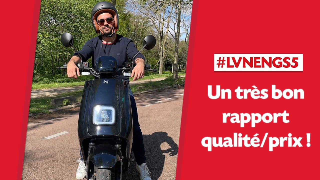 Mon test du scooter électrique Lvneng S5 : un excellent rapport qualité-prix !