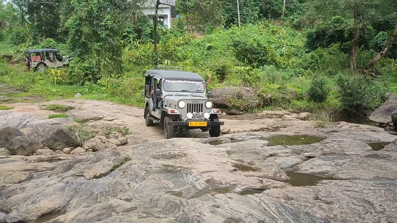 OFF ROADING IN ROCKY SURFACE with 4X2  | Mahindra Commander | 2 wheel drive | OFF ROADING SKILLS