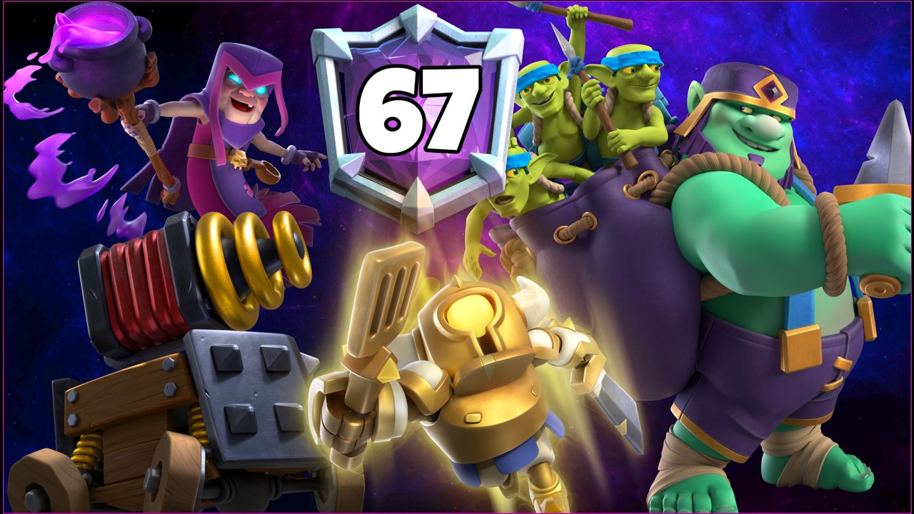Top 60 with Goblin Giant Sparky Deck.!