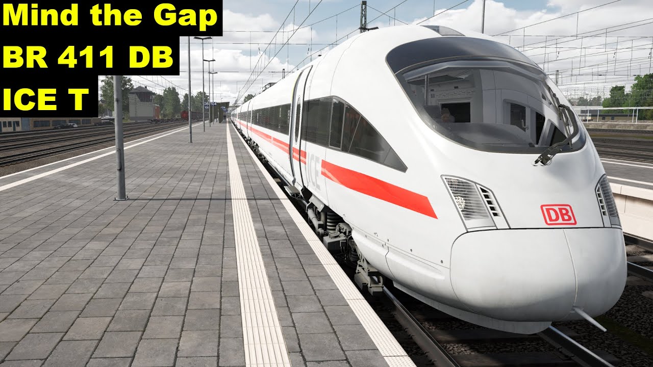 Mind the Gap - BR 411 DB ICE T