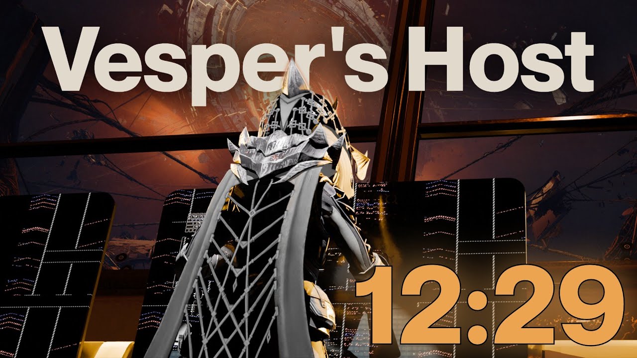 Solo Vesper's Host Speedrun WR (12:29)