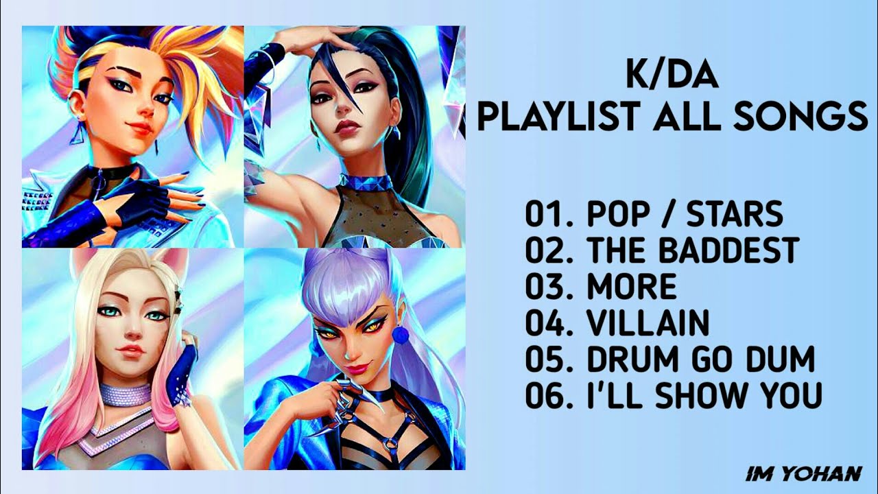 K/DA - PLAYLIST ALL SONGS 2020